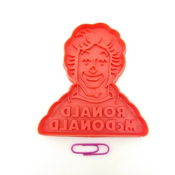 Ronald McDonald McDonald's Cookie Cutter Mold Face - Picture 3 of 4